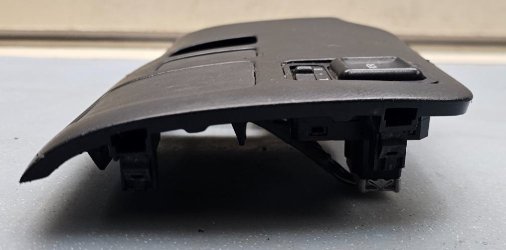 🔥99-04 HONDA ODYSSEY POWER MIRROR SLIDING DOOR SWITCH DASH PANEL BEZEL BLACK