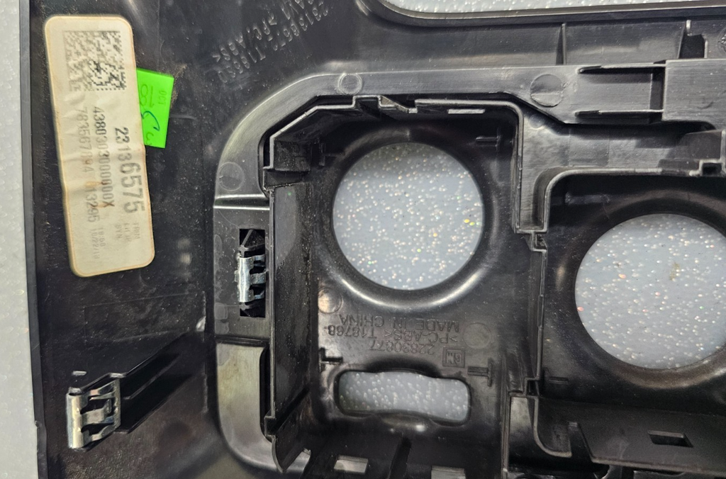 🔥14-19 GMC Sierra Silverado Dash Bezel Headlight &Trailer Brake Control Black