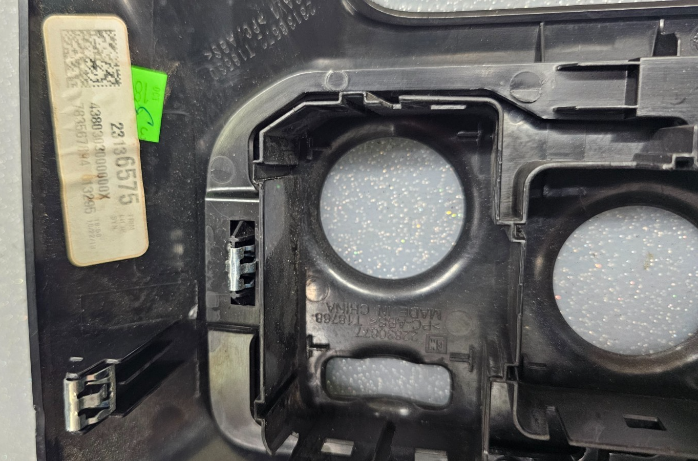 🔥14-19 GMC Sierra Silverado Dash Bezel Headlight &Trailer Brake Control Black