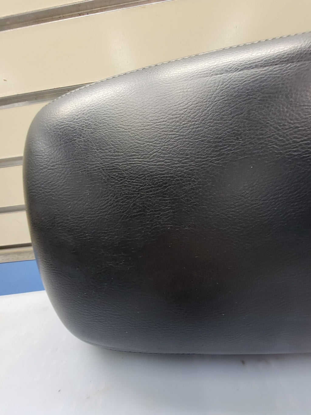🔥09-14 NISSAN MURANO CENTER CONSOLE ARM REST LID PAD COVER BLACK LEATHER OEM