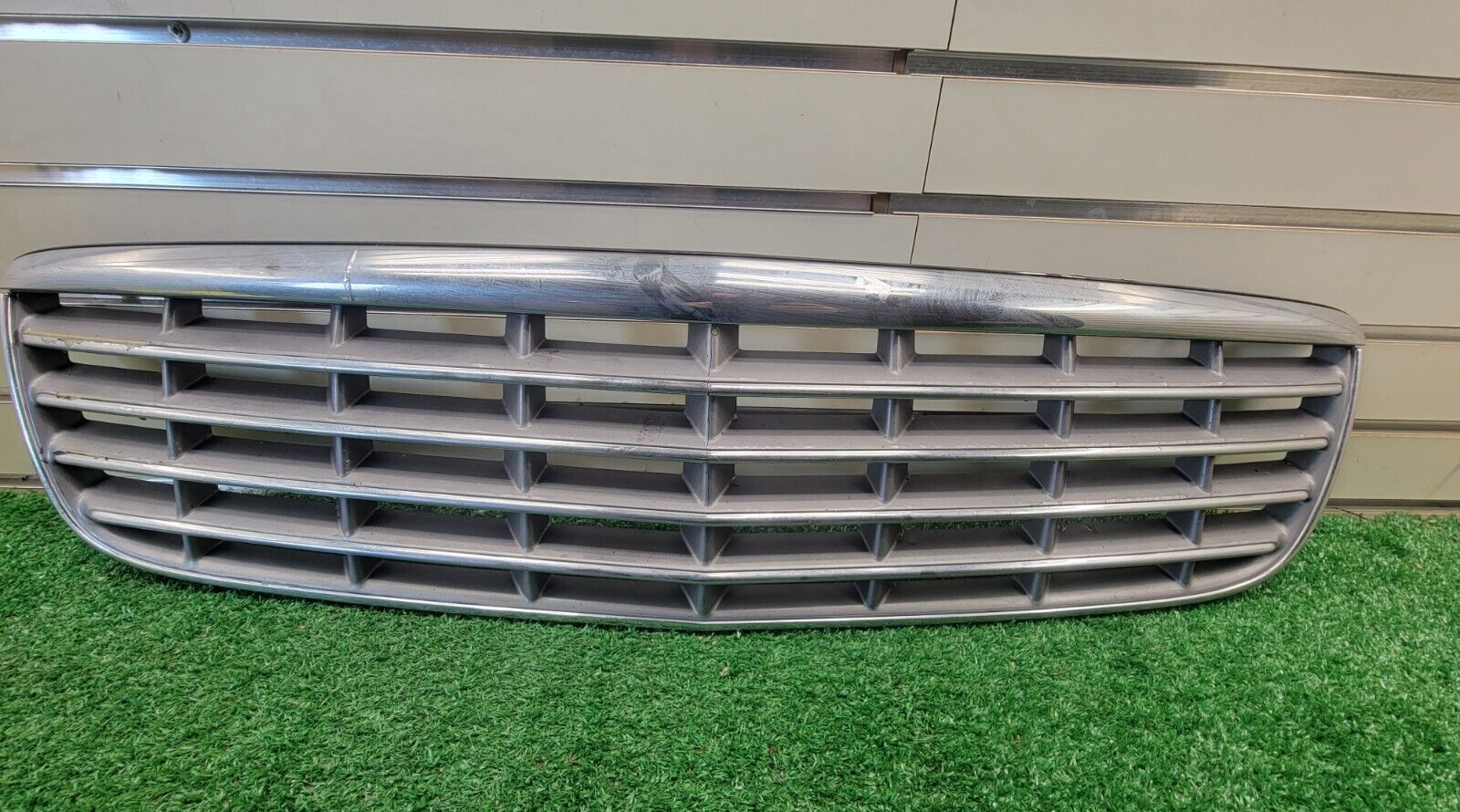 🔥00-05 Cadillac Deville Top Front Upper Grille Assembly Chrome Panel Genuine