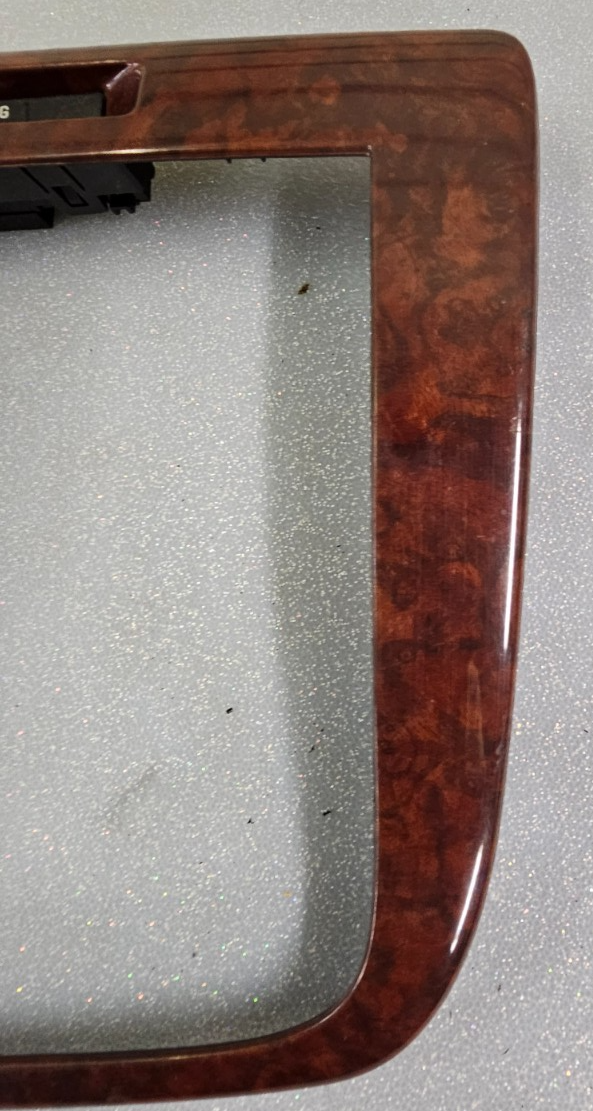 🔥06-13 Impala Center Dash AM FM Radio Stereo Display Trim Panel Bezel Wood