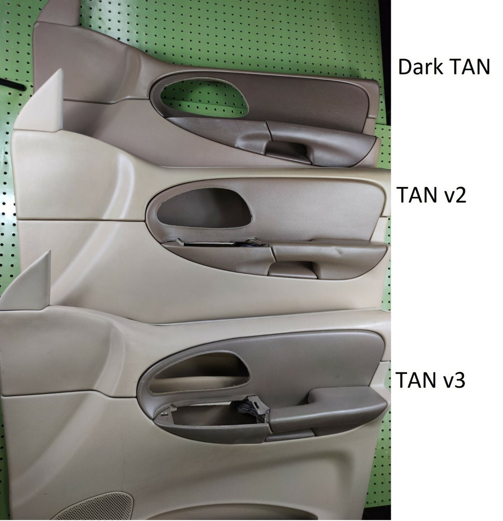 🔥2002-2009 CHEVY TRAILBLAZER Door Panel  Front RIGHT Passenger Armrest TAN D8