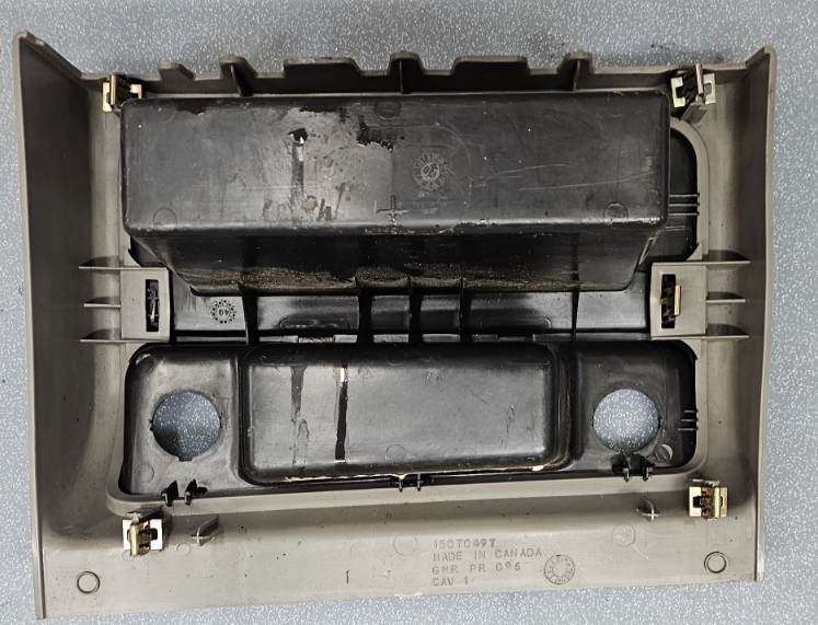 🔥03-06 SILVERADO SIERRA CENTER CONSOLE STORAGE BEZEL ASH TRAY LT TAN/BLACK OEM
