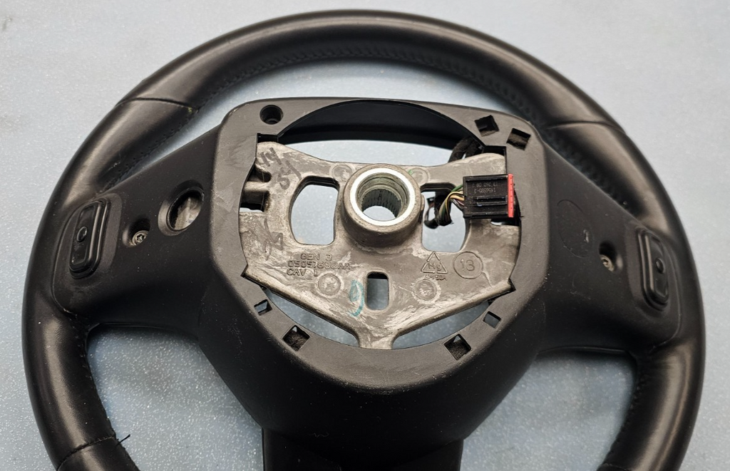 🔥13-16 DODGE DART STEERING COLUMN LEATHER & BLUETOOTH W/O PREMIUM CLUSTER BLACK