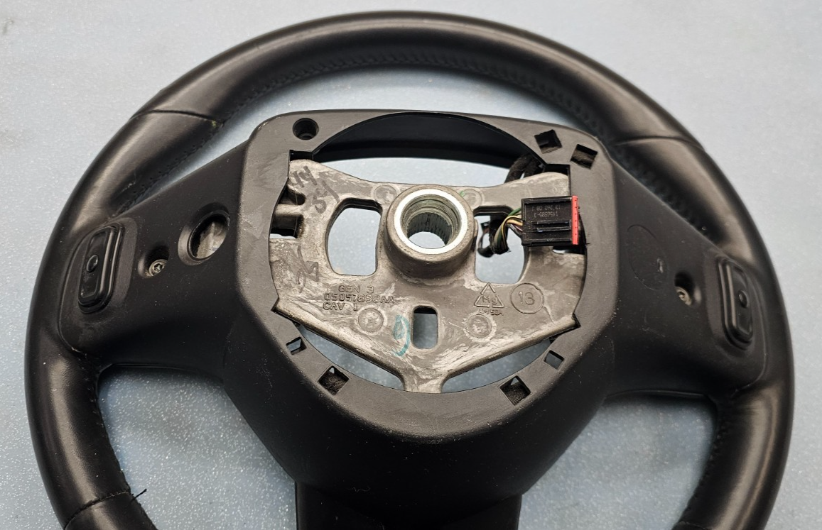 🔥13-16 DODGE DART STEERING COLUMN LEATHER & BLUETOOTH W/O PREMIUM CLUSTER BLACK