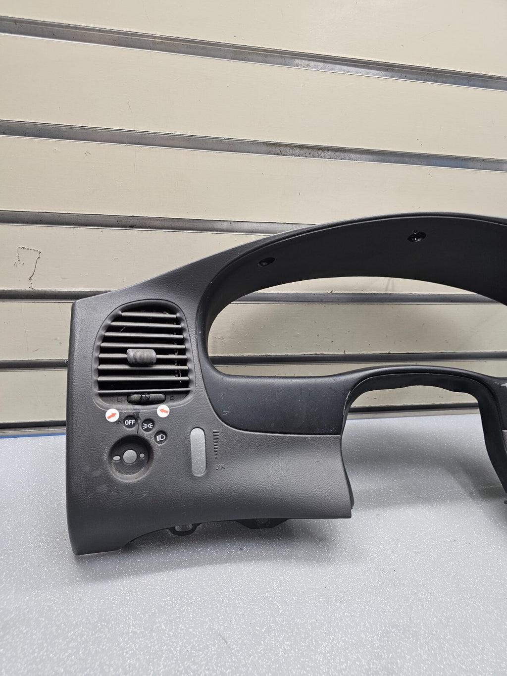 95-06 Ford RANGER EXPLORER Instrument Cluster Dash BEZEL Speedo Trim DK GRAY C15