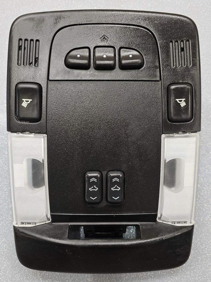 🔥06-11 DTS OVERHEAD CONSOLE DOME MAP LIGHT LAMP COMPARTMENT ASSEMBLY BLACK OEM