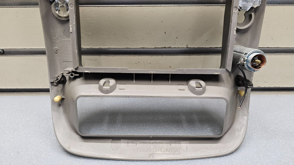 95-10 Ford Ranger EXPLORER Center Dash Radio Trim Surround Bezel Trim SILVER B2
