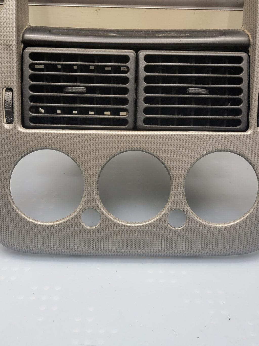 🔥02-05 FORD EXPLORER RADIO AUDIO CLIMATE TEMPERATURE CONTROL BEZEL carbon fiber
