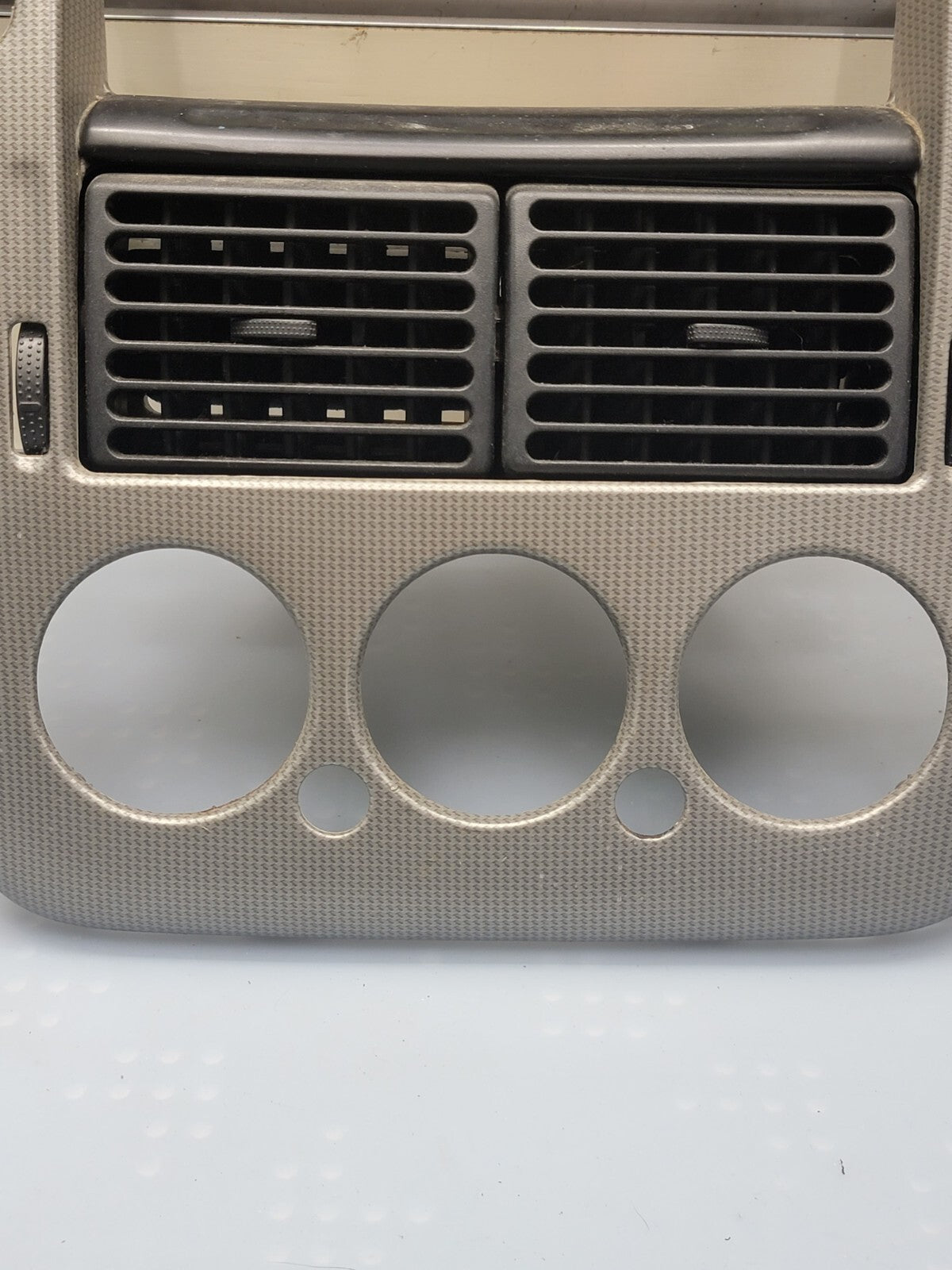 🔥02-05 FORD EXPLORER RADIO AUDIO CLIMATE TEMPERATURE CONTROL BEZEL carbon fiber