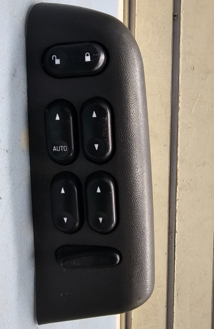 🔥02-05 EXCURSION F250 F350 SUPER DUTY MASTER POWER WINDOW DOOR SWITCH BLACK