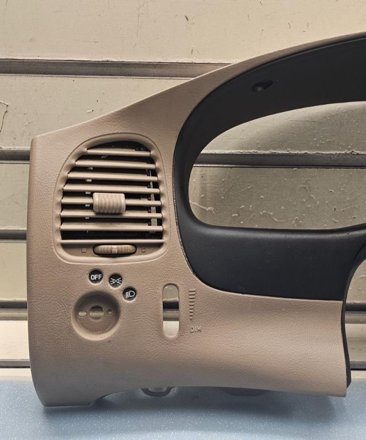 🔥95-06 RANGER EXPLORER Dash INSTRUMENT Cluster BEZEL Speedometer Trim TAN C15