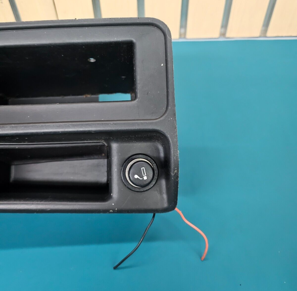 🔥03-06 SILVERADO SIERRA CENTER CONSOLE STORAGE CUBBY BEZEL PANEL ASH TRAY BLACK