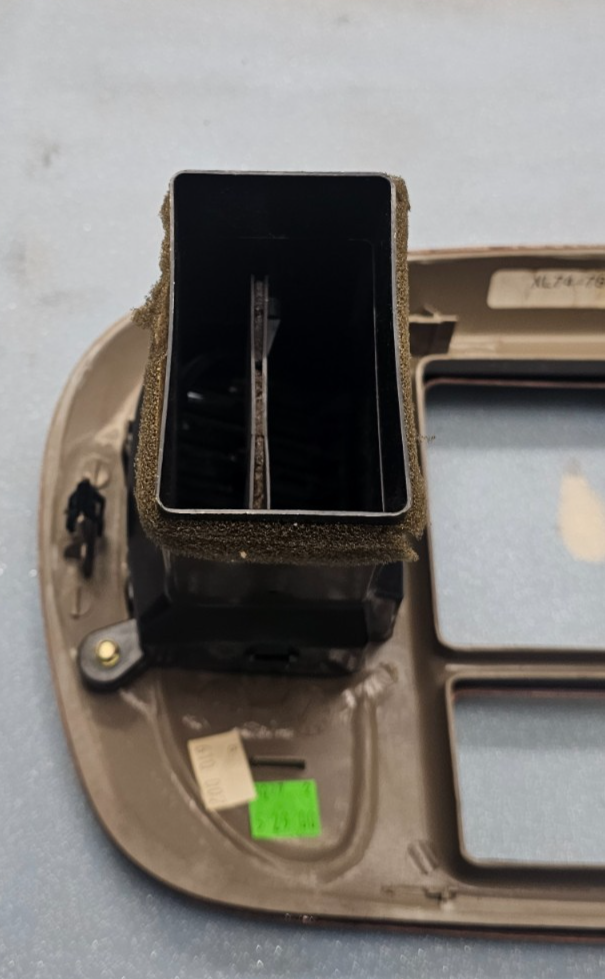 🔥97-03 FORD F150 Expedition Dash Climate Control Radio Bezel Panel Tan OEM