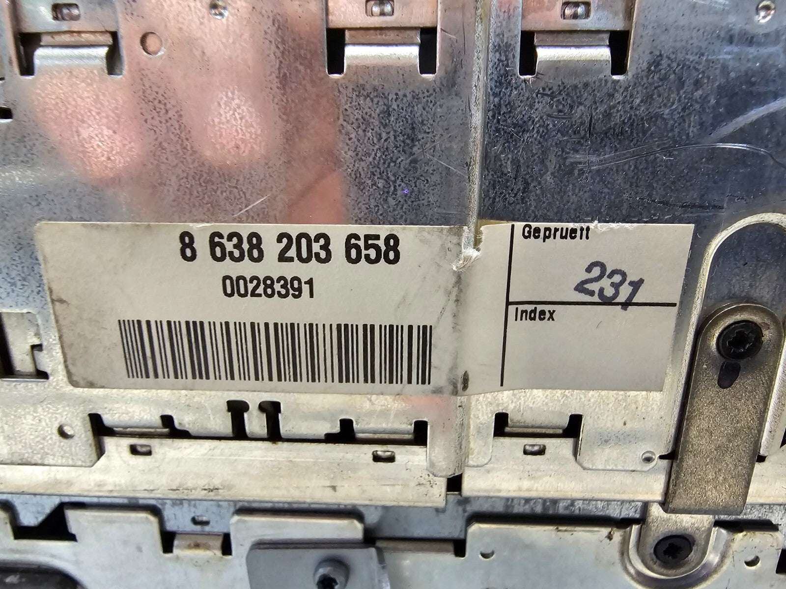 🔥00-02 MERCEDES-BENZ S430 AUDIO/NAVIGATION DOUBLE DIN HEAD UNIT ASSY A2537