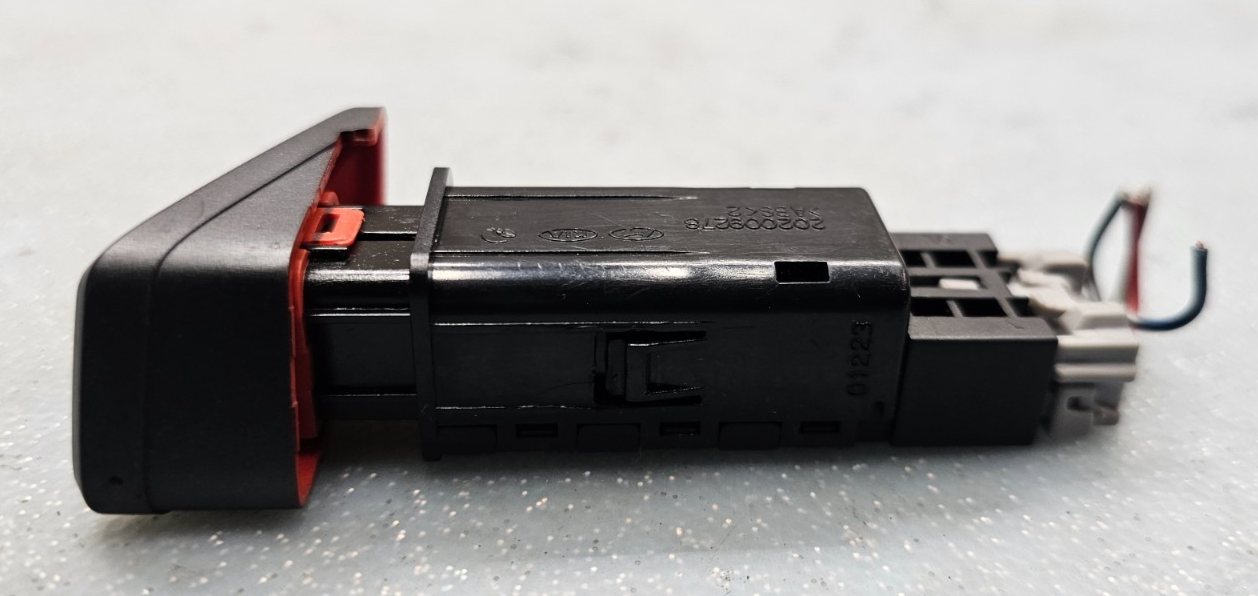 🔥11-14 HYUNDAI SONATA GLS HAZARD Emergency Flasher Switch Assembly Black OEM
