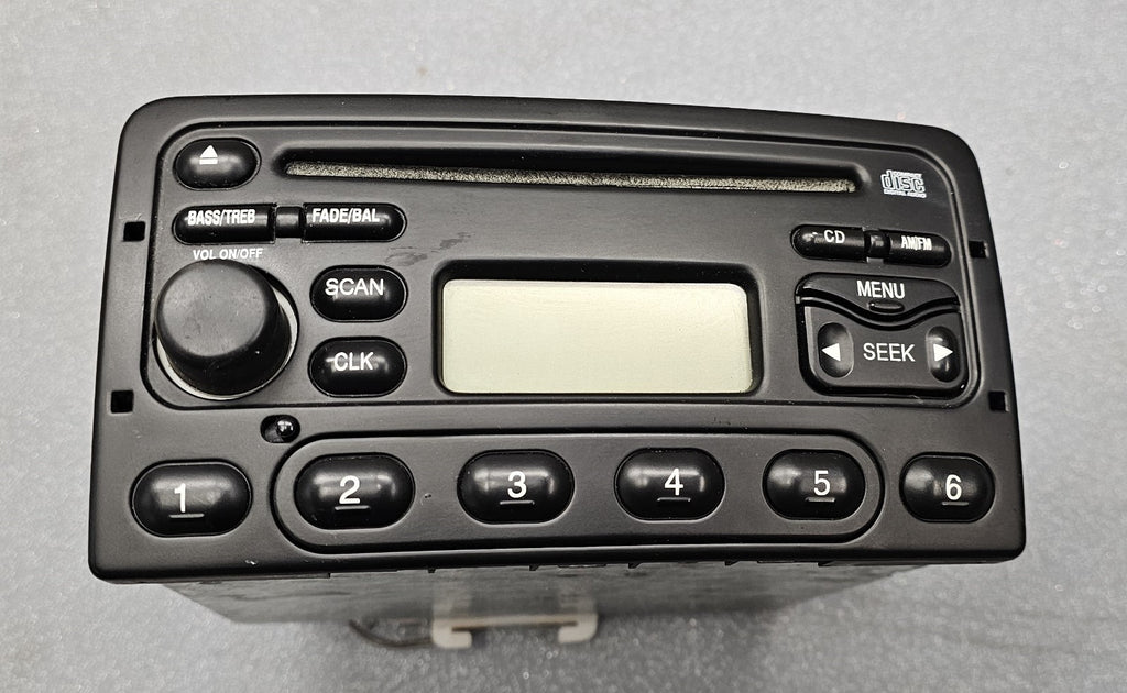 🔥00-03 FORD FOCUS DASH FRONT RADIO STEREO AM/FM SINGLE DISC CD BLUETOOTH PLAYER
