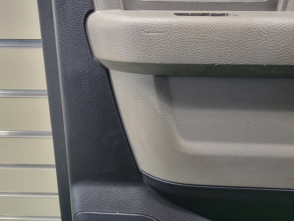 🔥13-18 DODGE RAM 1500 REAR RIGHT SIDE INTERIROR DOOR PANEL COVER TRIM OEM BLACK