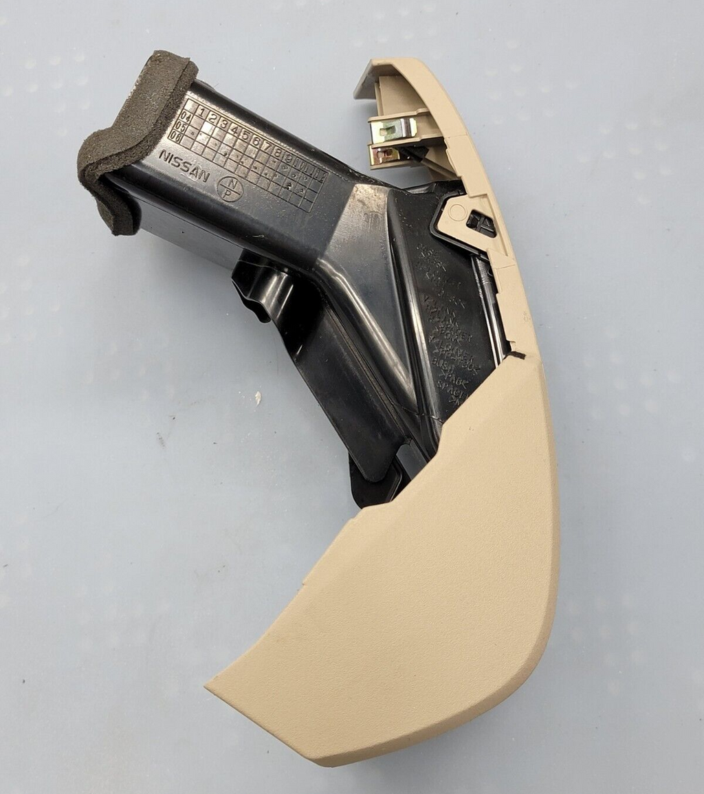 2003-2007 NISSAN MURANO FRONT LEFT DRIVER DASH A/C HEAT AIR VENT TRIM OEM TAN
