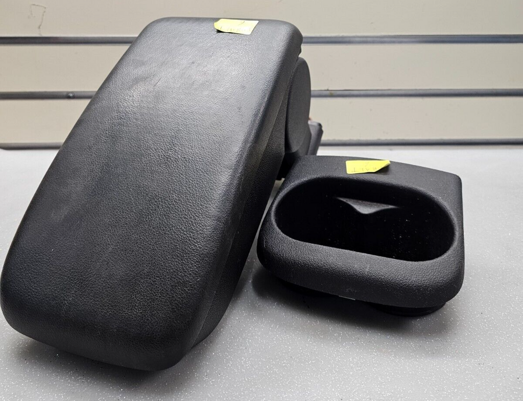 05-10 Chevy Cobalt Pontiac G5 Center Console Lid Arm Rest Black Mount Cup Holder