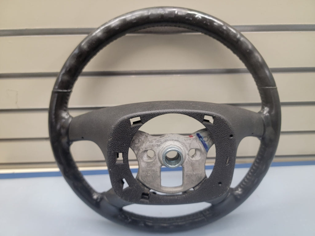 🔥07-14 Chevrolet Silverado Sierra Tahoe Yukon Leather Steering Wheel Black