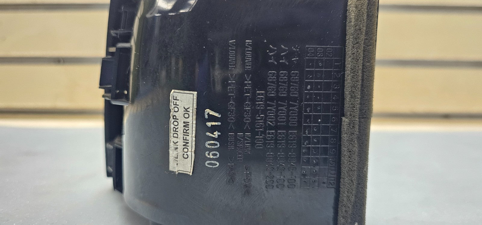🔥04-08 MAXIMA LEFT DRIVER CENTER DASH AC HVAC HEATER AIR VENT A/C HEATER BLACK