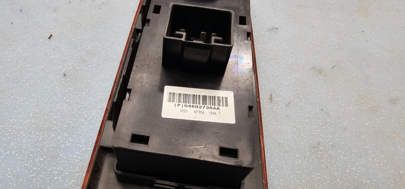 🔥05-10 Grand Cherokee Commander Left Diver Master Power Window Switch Wood