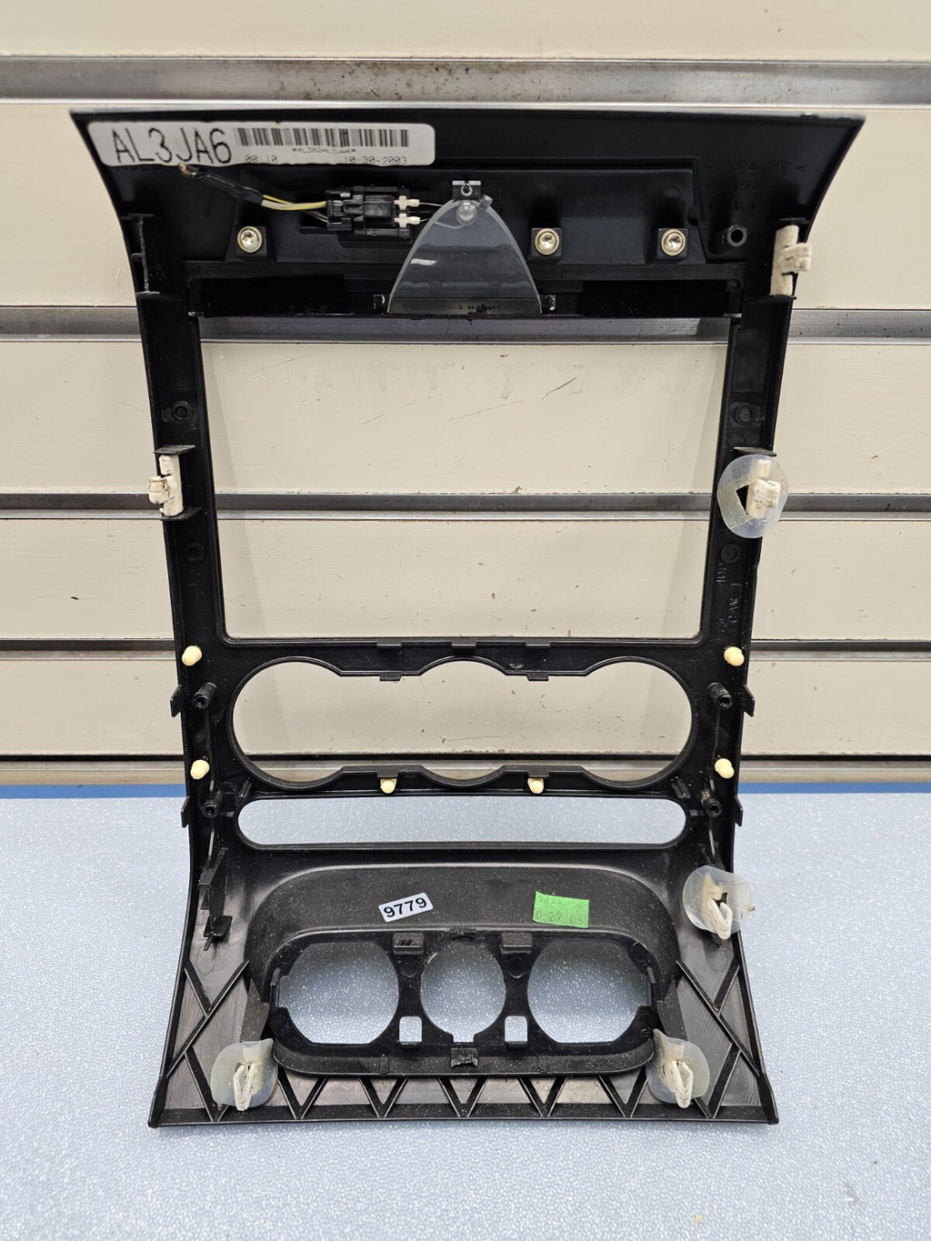 🔥04-08 Ford F-150 Dash Radio Climate Bezel Center Trim Panel CARBON BLACK A3