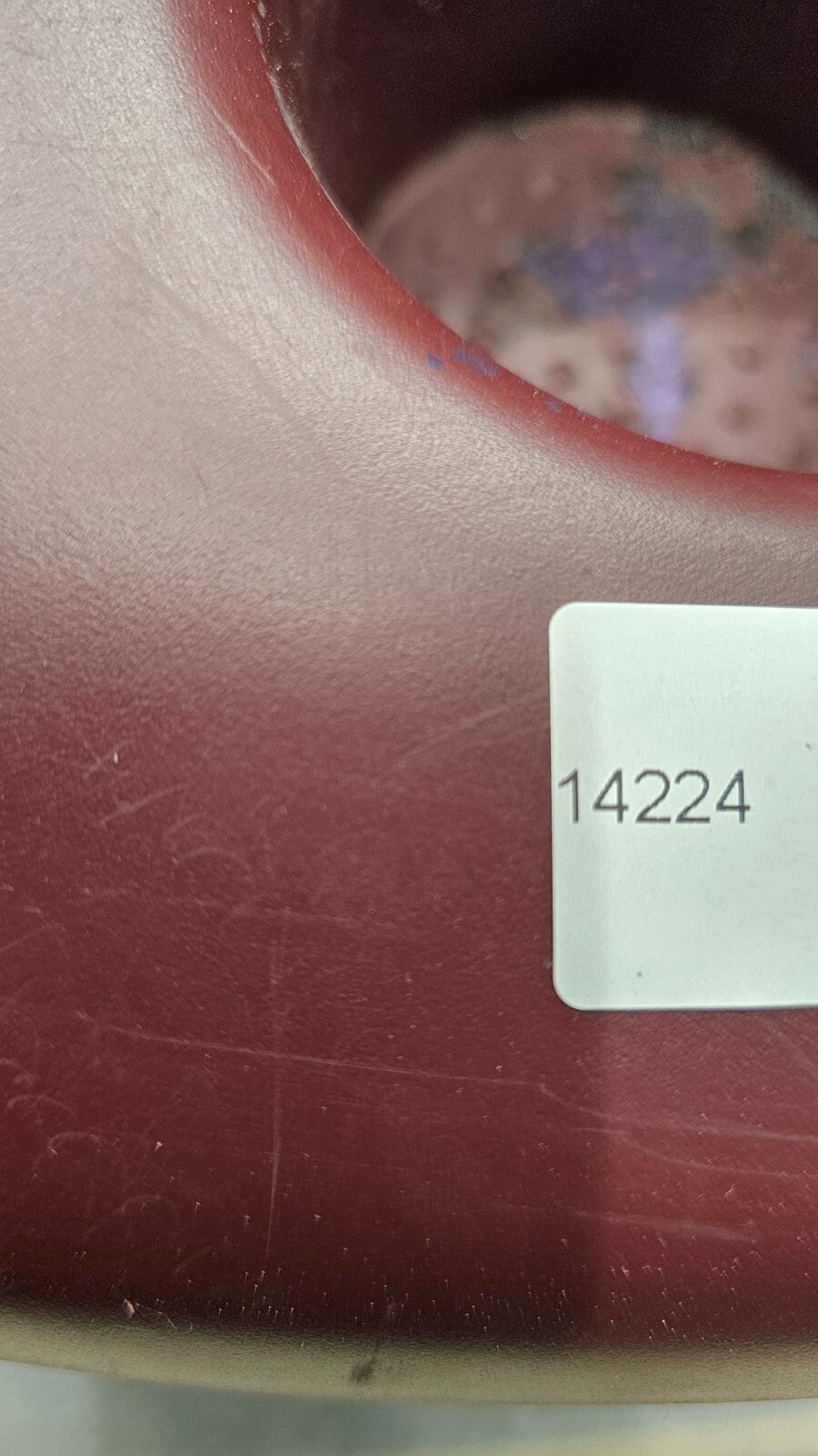 🔥97-03 F150 Center Console JUMP SEAT Cloth/Leather Cup Holder LT Red JS6