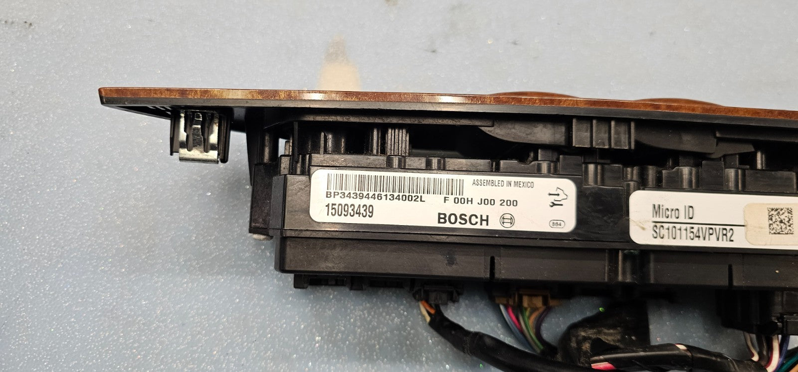 🔥07-14 Tahoe Yukon Suburban Left Driver Door Window Master Switch Wood