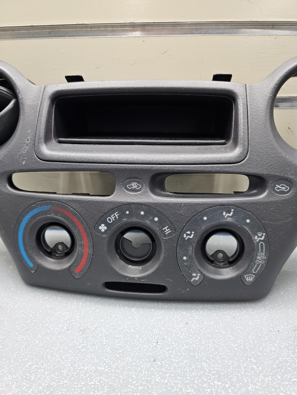 🔥00-05 Toyota Echo Dash Air Vent Ac Control Trim Gray Factory Bezel Panel