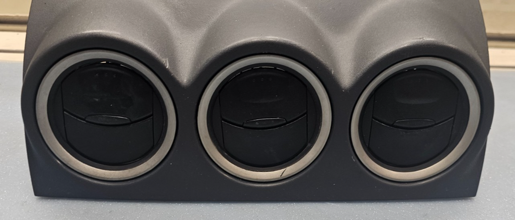 🔥10-13 Ford Transit Connect-Center Upper Dash Bezel W/Triple Vents OEM Black