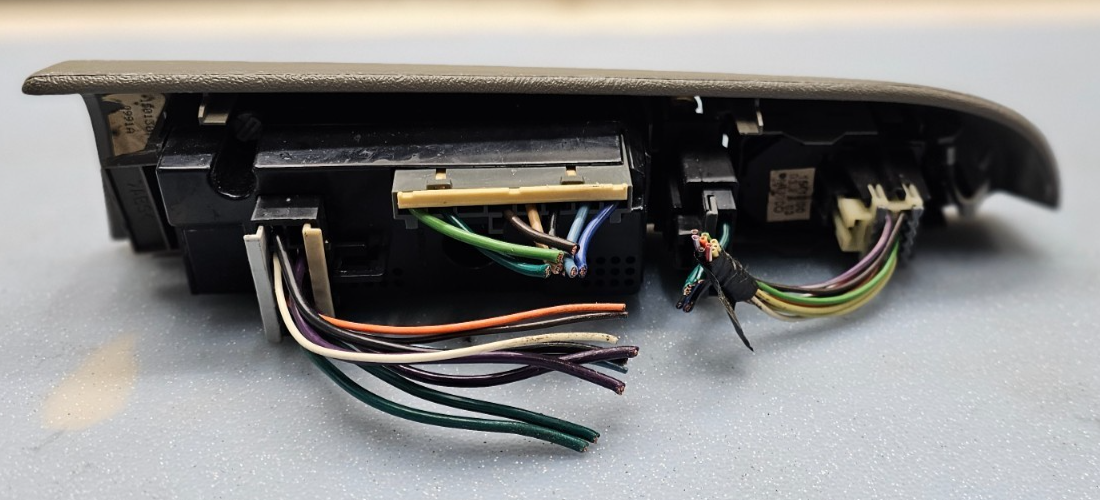 🔥98-05 Blazer S10 Left Driver Master Power Window Switch Assembly DK Tan OEM