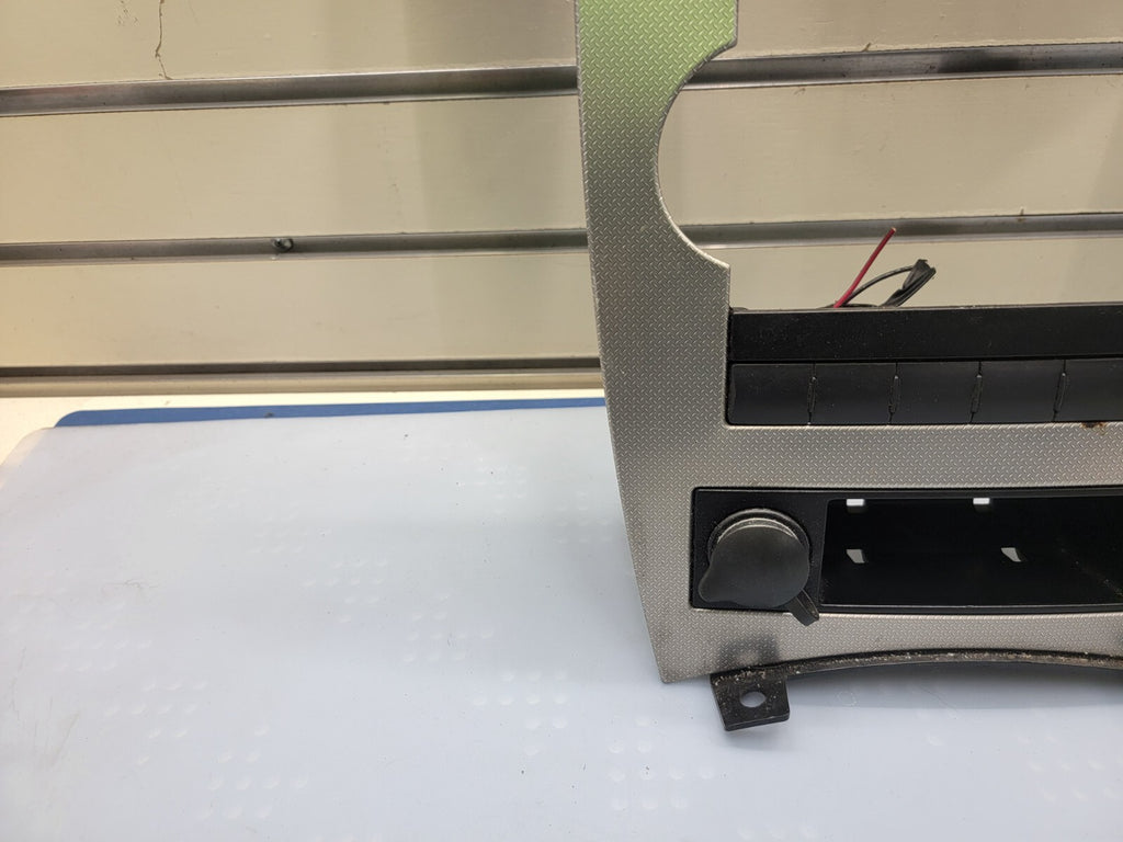 🔥2008-2010 JEEP GRAND CHEROKEE AC HEATER CONTROL RADIO BEZEL TRIM VENTS SILVER