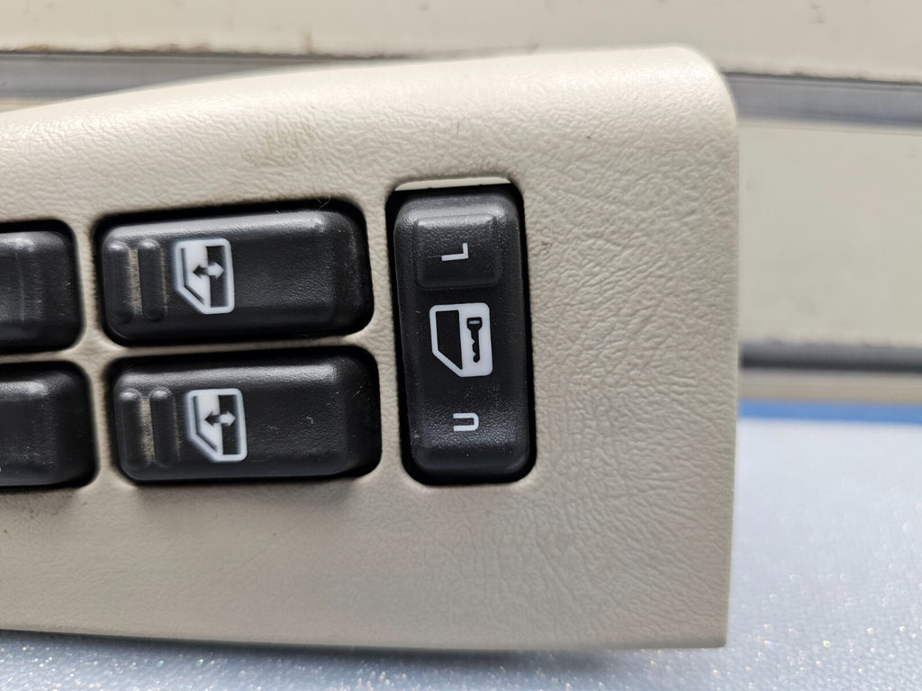 🔥99-02 Tahoe Suburban Yukon Left Driver Master Power Window Switch Assembly TAN