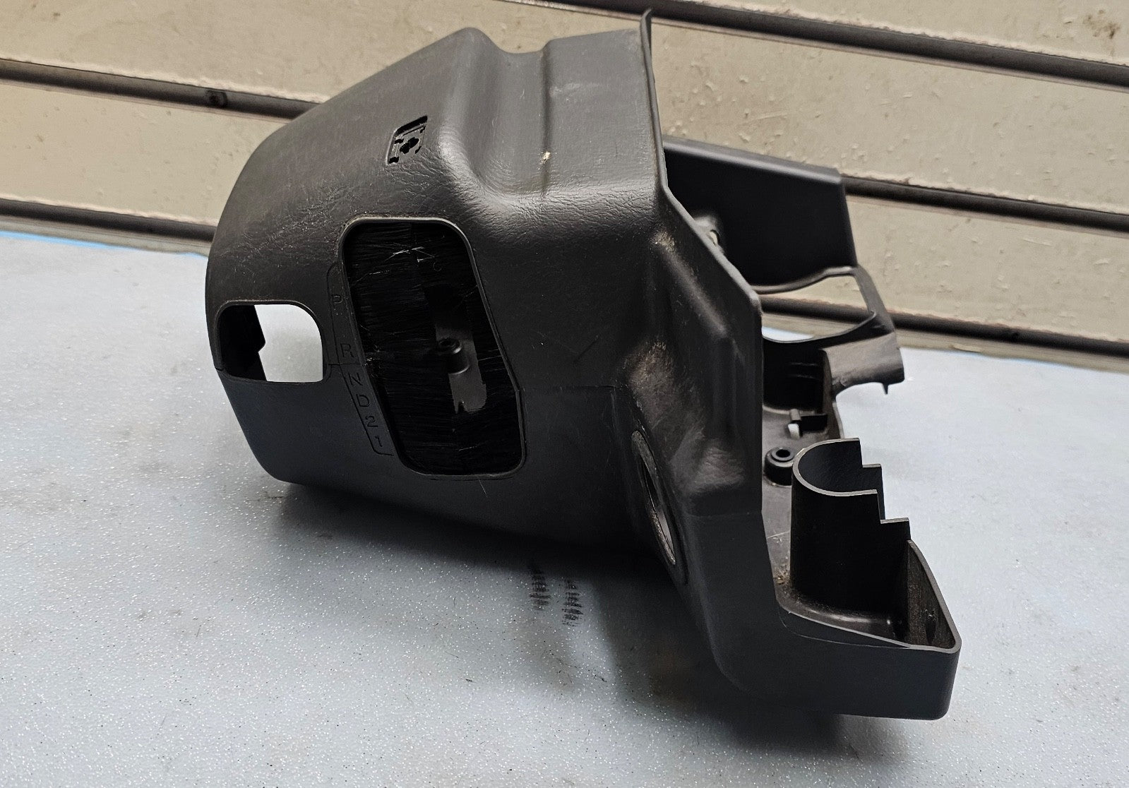 97-01 Honda CR-V Steering Column Cover Shroud Clamshell A/T Shift Tilt GRAY OEM