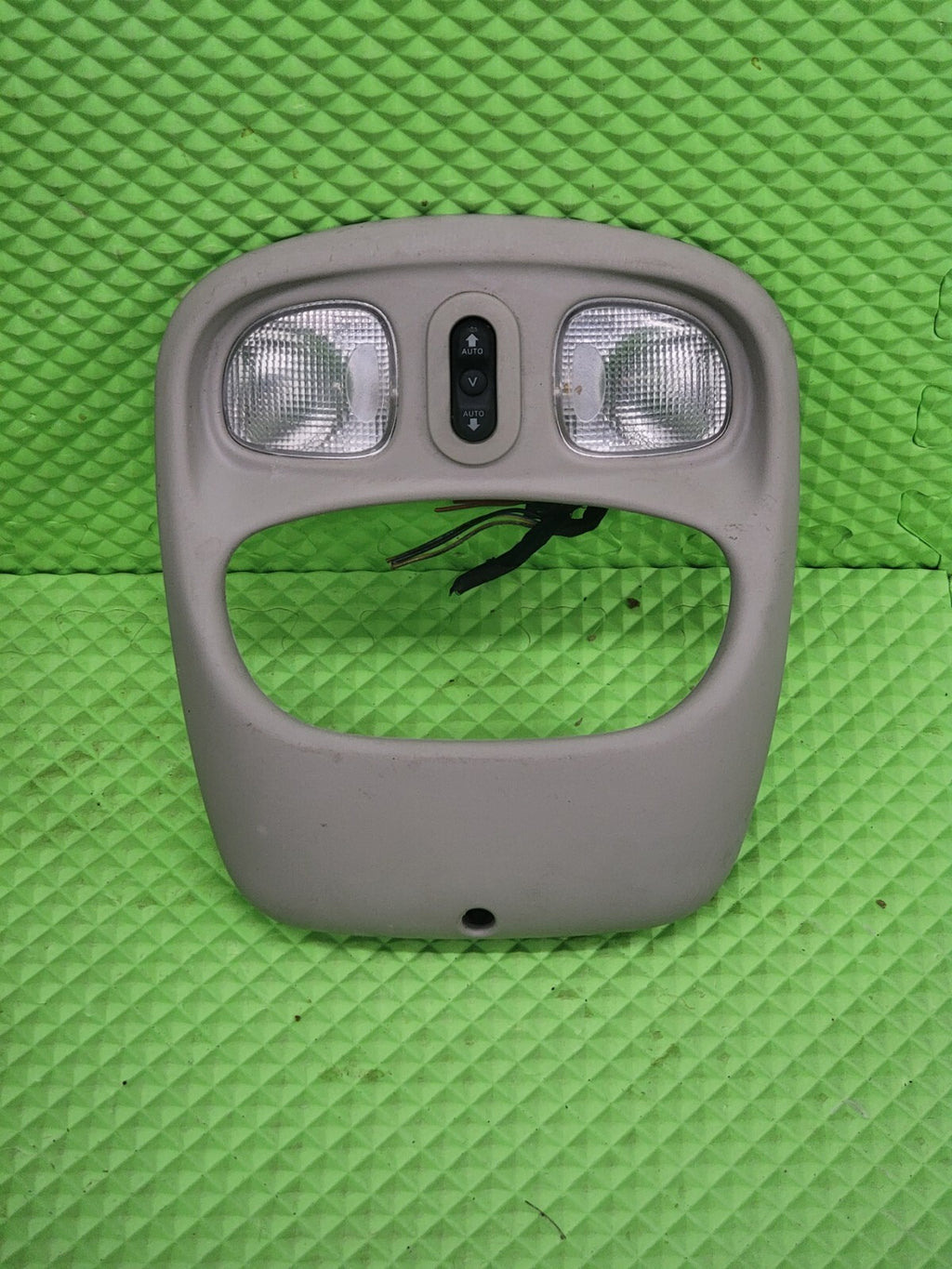 06-08 Dodge Ram 1500 2500 Digital Overhead Console Display Dome Map US/M TAN 06