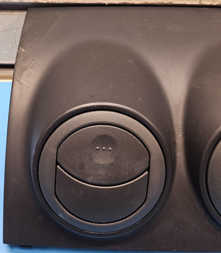 🔥09-11 AVEO Center Dash Air Vent Heater Conditioning Trim Bezel Panel Black OEM