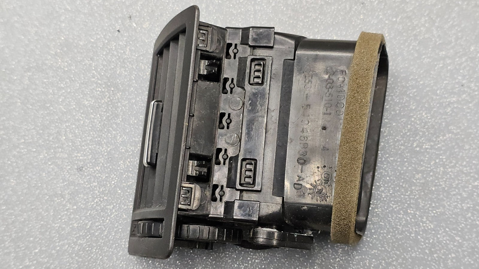 🔥06-09 Fusion Milan Dash Right Passenger Air Vent A/C AC Heater Panel Black