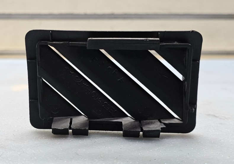 🔥 08-12 Ford Fusion Left Driver Upper Dash AC Air Vent Grille Defroster Black 