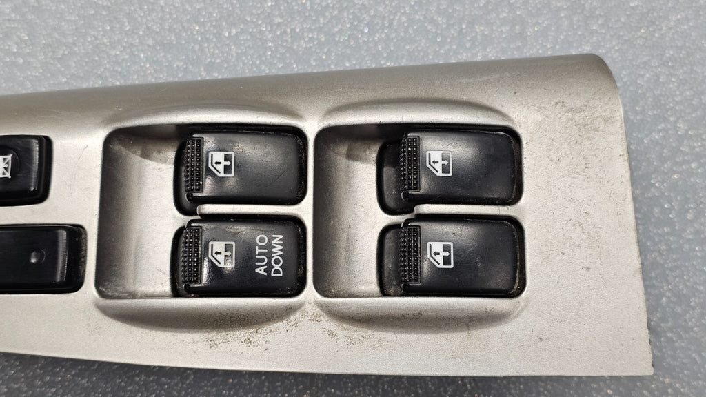 🔥05-10 SPORTAGE LEFT DRIVER MASTER POWER WINDOW SWITCH CONTROL ASSEMBLY SILVER