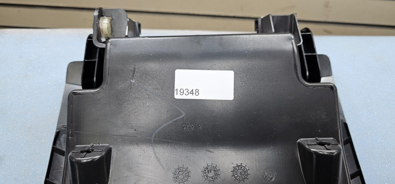 🔥10-12 Ford Fusion Center Dash Storage Cubby Trim Panel Assembly Black OEM