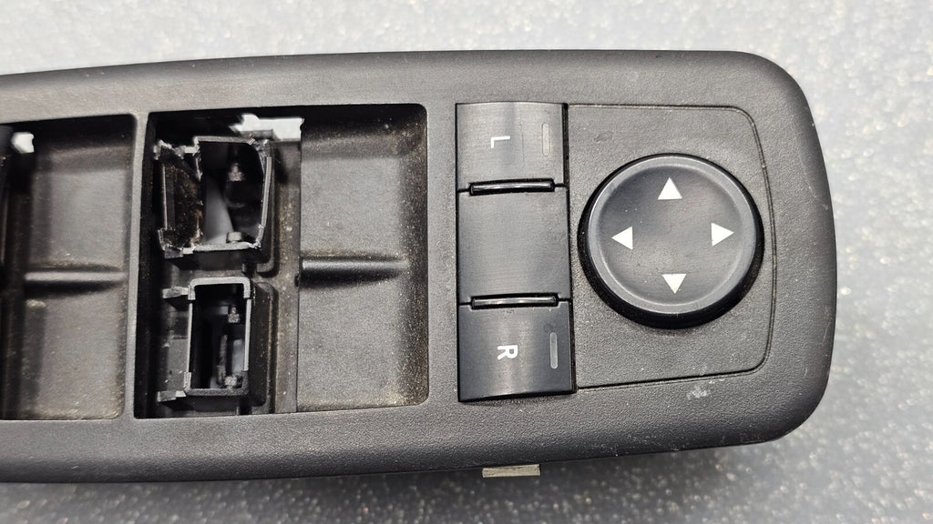 09-12 Dodge Ram 1500 2500 Left Driver Master Power Window Switch Assembly Black