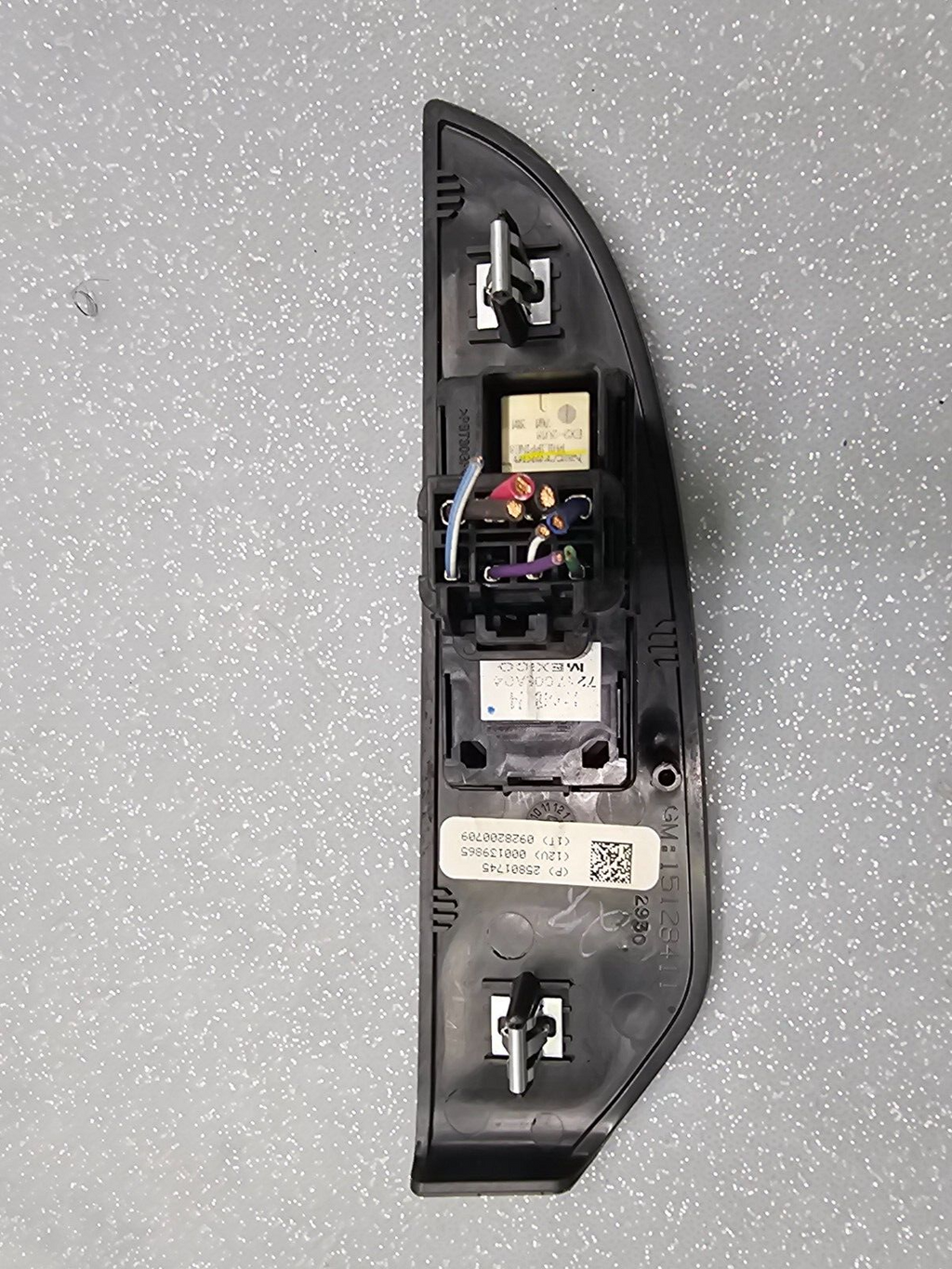 🔥07-13 Suburban Yukon Rear Left Driver Master Window Switch Assembly SILVER WS5