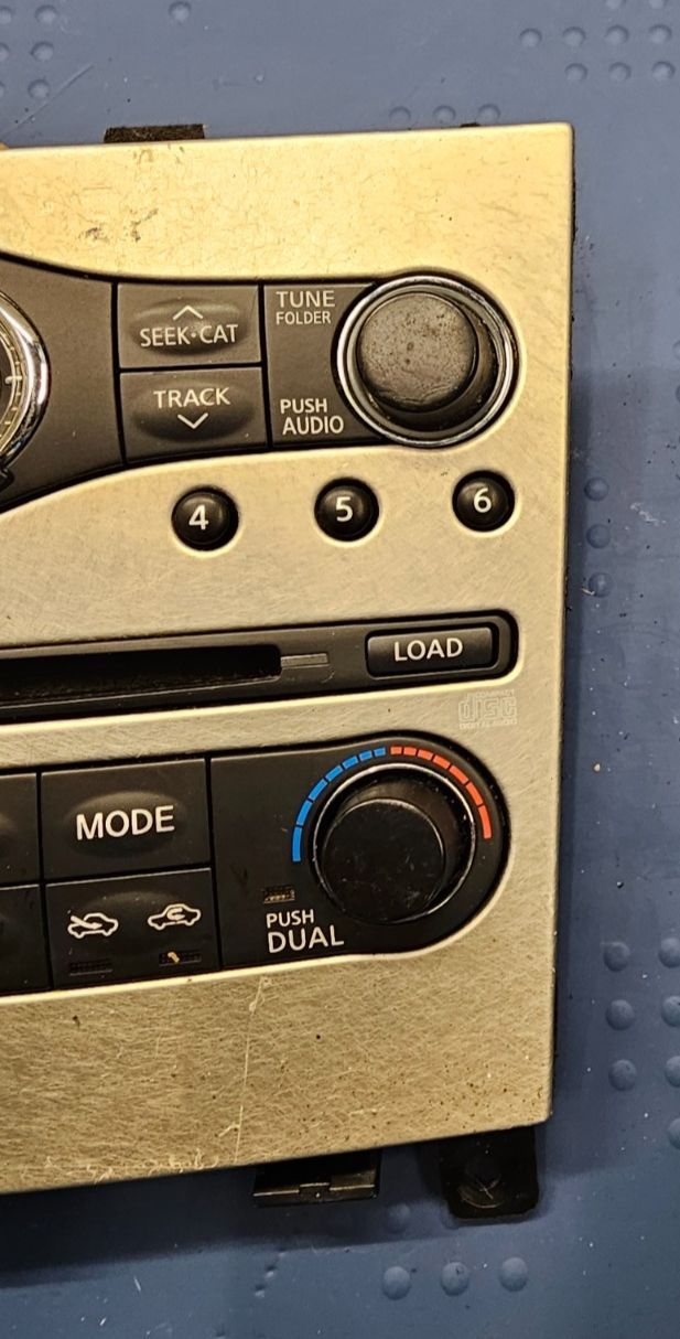 🔥07-13 Infiniti G35 G37 Dash AC Heater Temperature Climate Control Radio Audio