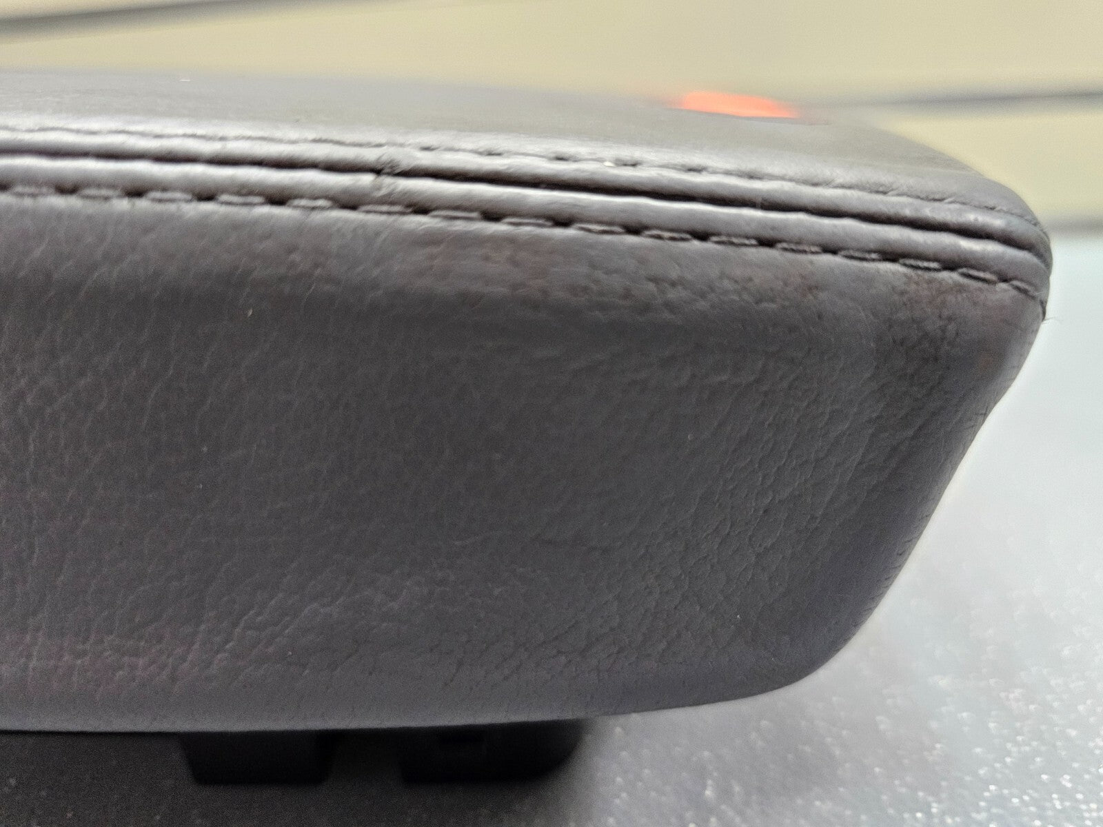 03-07 ACCORD Acura TSX Center Console Armrest Storage Lid Top Leather GRAY L22