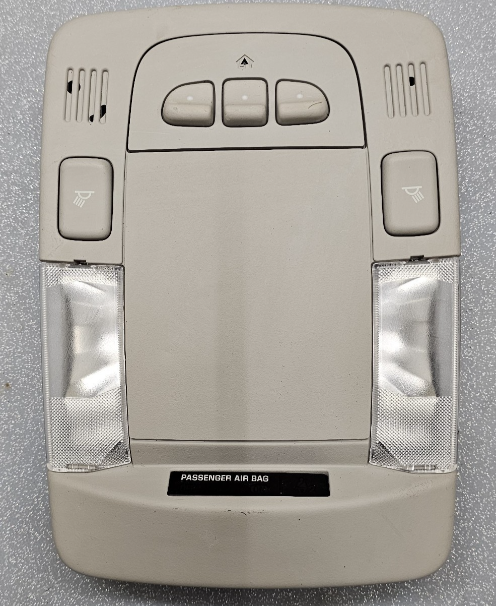 🔥06-11 Lucerne Front Upper Overhead Console Dome Map Light Lamp Assembly Tan