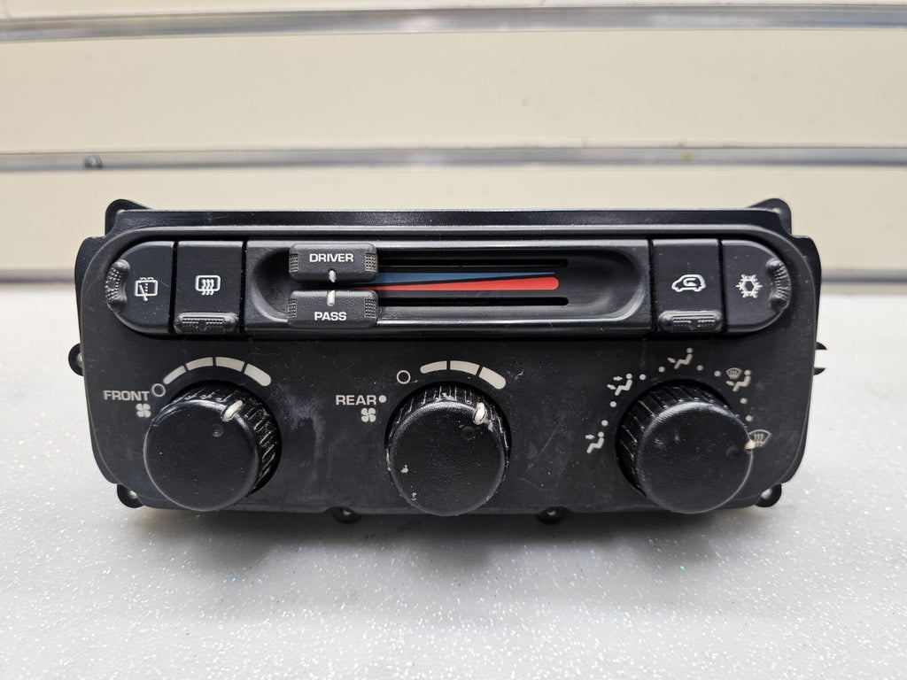 🔥04-07 Dodge Caravan Town Country Dash AC Climate Temperature Heater Control oe