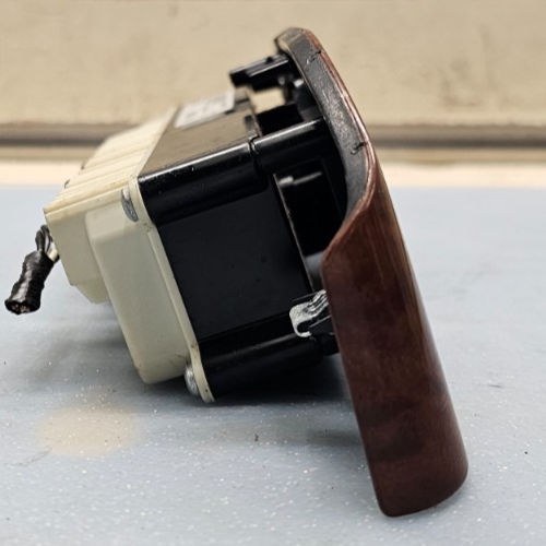 🔥07-14 Tahoe Suburban Yukon Passenger Side Door Window Lock Switch WOOD